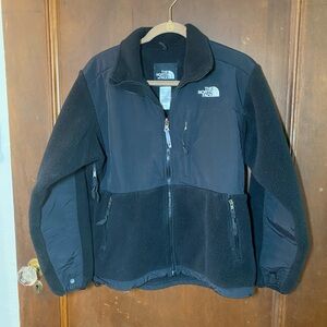The North Face Black and Gray Fleece Jacket